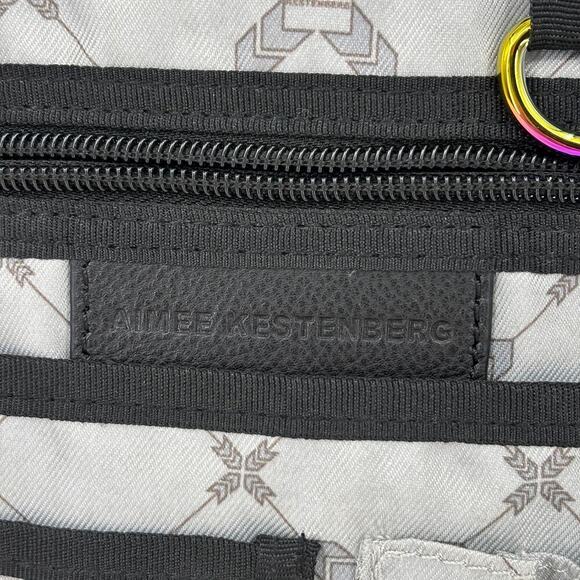 Aimee Kestenberg Tamitha Backpack‎ Black Pebbled Leather Handbag Purse main image 13